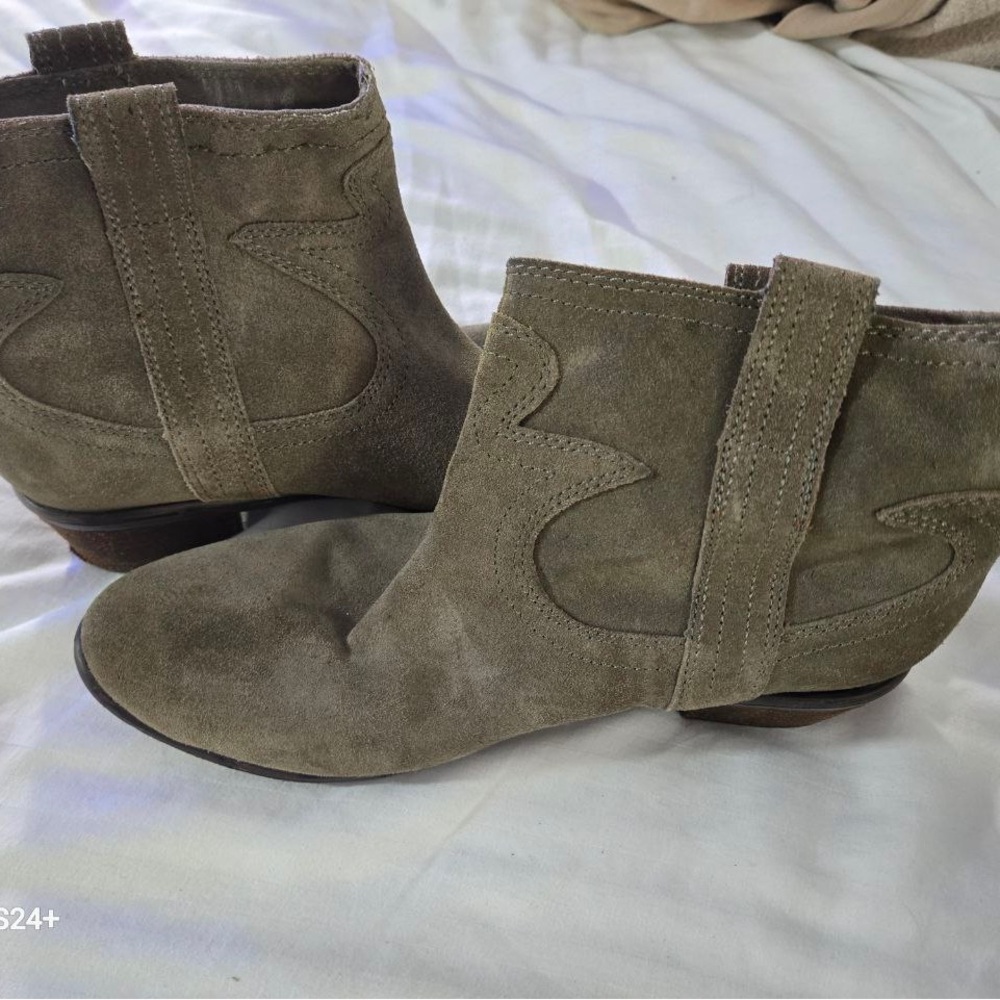 Suede Ankle Boots